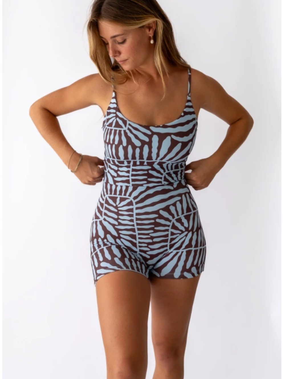 Salted Swim Body Suit Coral Sea NWT Size Medium